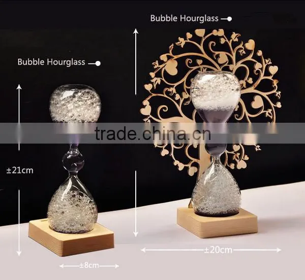 Creative Princess Liquid Timer Bubble Hourglass Gift photo-5