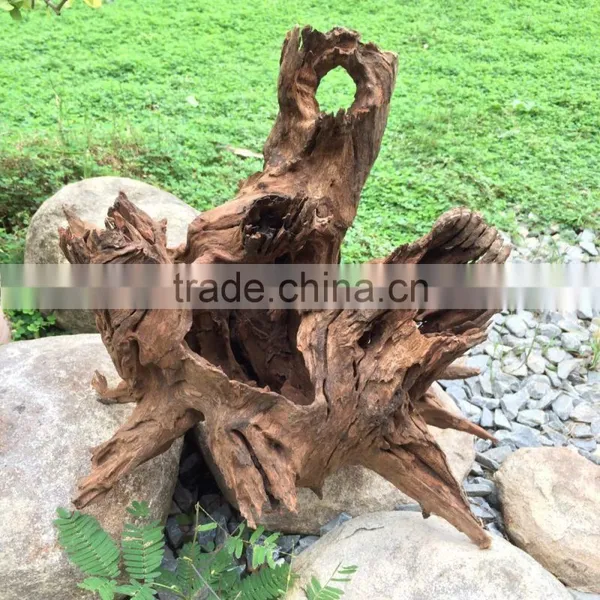 Hallow Natural Driftwood Root Landscape Design for Reptile photo-4