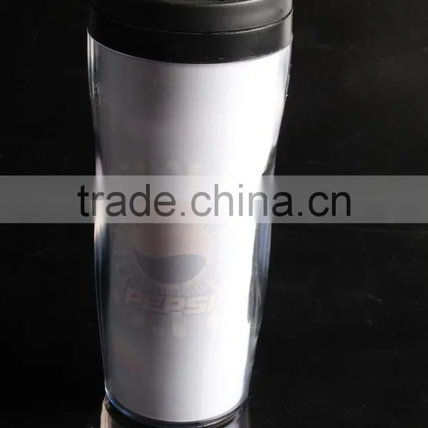 Plastic Travel Mug With Paper Inserted/advertising Mug photo-4