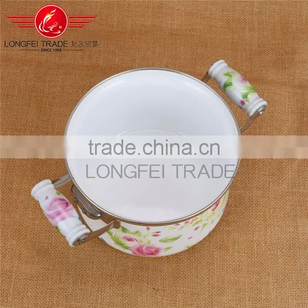 Good Price Enamel / Ceramic Cookware Pot Set/ Soup Pot Stock Pot photo-5