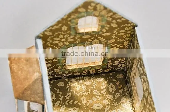 Wood Cardboard Christmas House photo-5