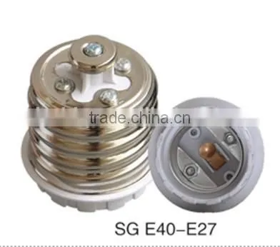 E27-E40 Plastic Screw Shell Mogul Lamp Light Bulb Holder Base Socket Adapter photo-6