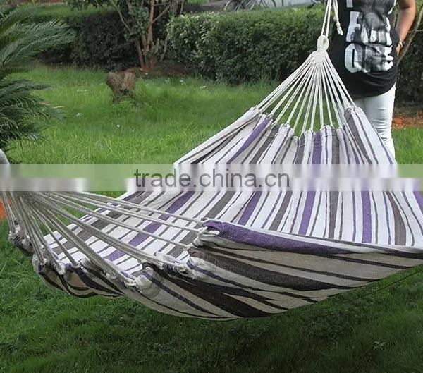 Factory Price Colorful Prevent Rollover Parachute Canvas Fabric Travel Camping Hammock Camping Hammock photo-5