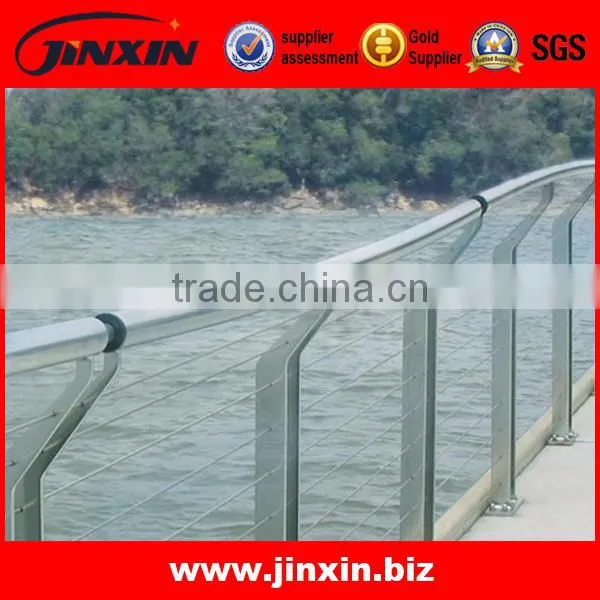 Stainless Steel Mount Balustrade Post Handrails For Outdoor Steps photo-3
