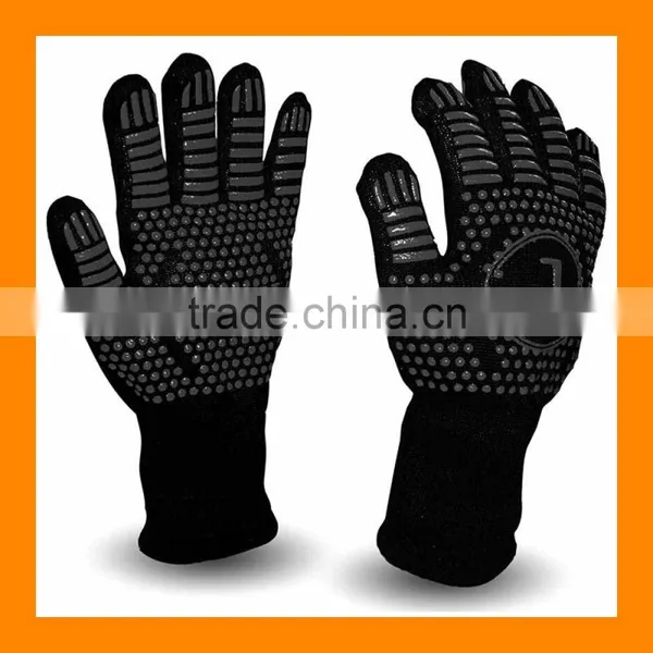 Premium Ofenhandschuhe (2er Set) Bis zu 500C - Kuhler Und Angenehmer Schutz Vor Hitze - EN407 Beglaubigte Grillhandschuhe photo-2