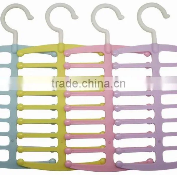 Fish Bone Shape Plastic Cloth Hanger