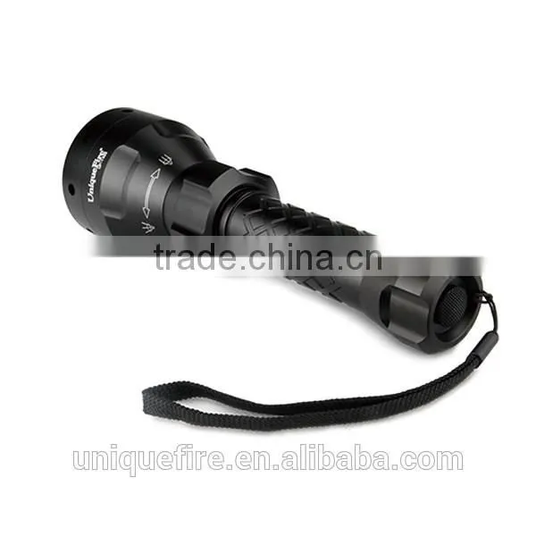 940nm Uniquefire Uf-1405 67mm Convex Lens Zoom Led Flashlight photo-2