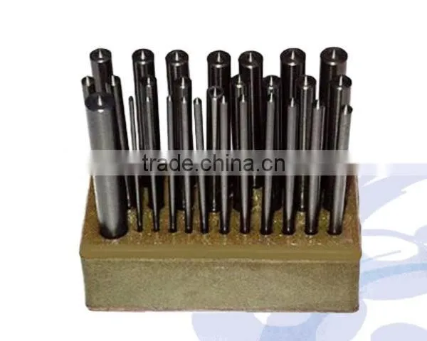 28PC Alloy Steel Hardened HRc60 Hole Transfer Punch Tool Set photo-2