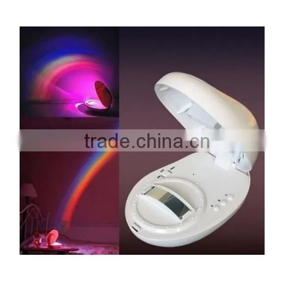 Colourful Night Light Room Decoration Egg Shaped LED Lamp Rainbow Projector photo-3