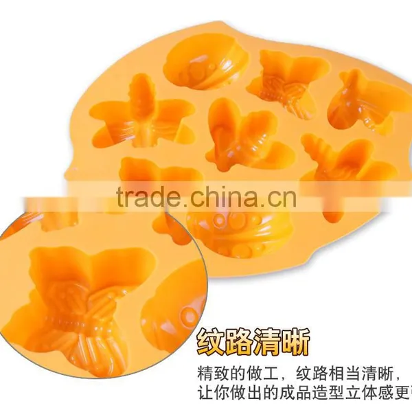 11022 Butterfly Bee Shape Silicone Chocolate Cake Molds Offered by Zibo Nicole Manufacture photo-6