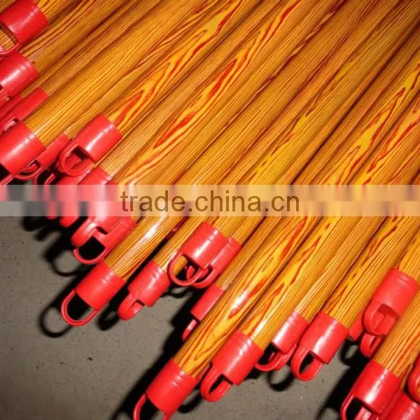 PVC Coated Wooden Broom Stick/Handle photo-4