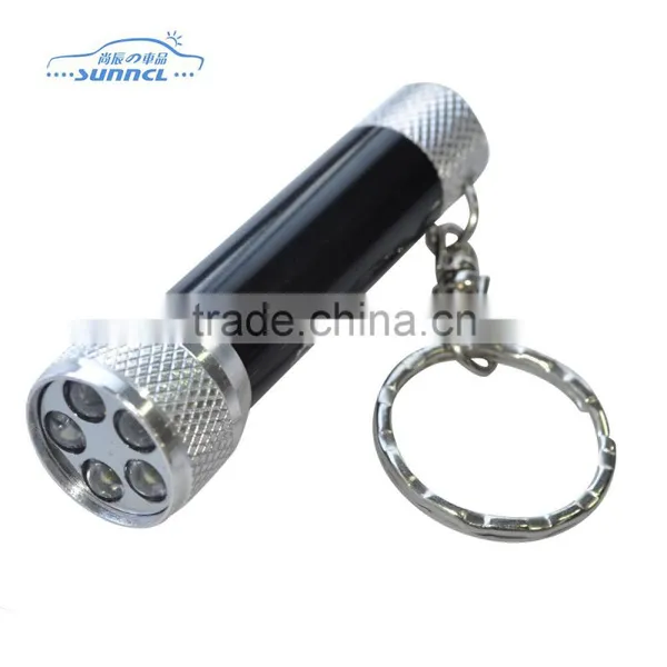 Mini 5 LED Flashlight Keychain , Flashlight Torch