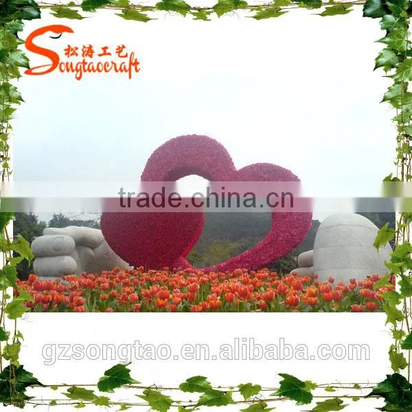 Landscape Garden Decorative Aritificial Grass Animal Topiary Ornament Cheap Price Artificial Grass Topiary photo-2