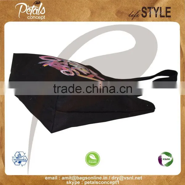 PP Laminated Jute Tote Bag With Two Color Overall Umbrella Print & With Strong Web Handle photo-4