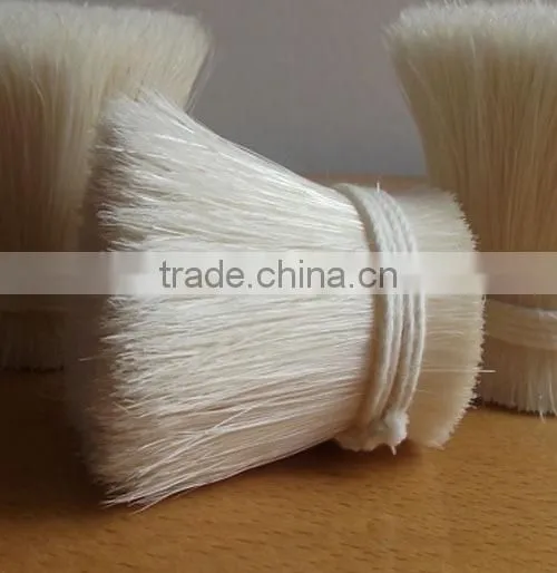 Chungking Hog Bristles Bleached White for Art Cosmetic Brush photo-3