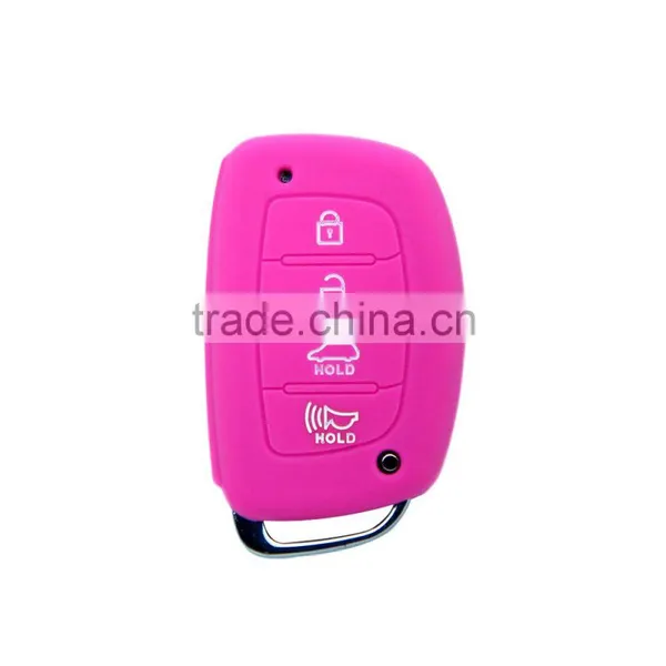 Wholesale Custom Silicone Remote Key Case Car Key Silicon Cover For Hyundai photo-4