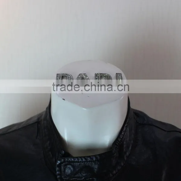 2015 New Style Black Mens Genuine Leather Jacket photo-2