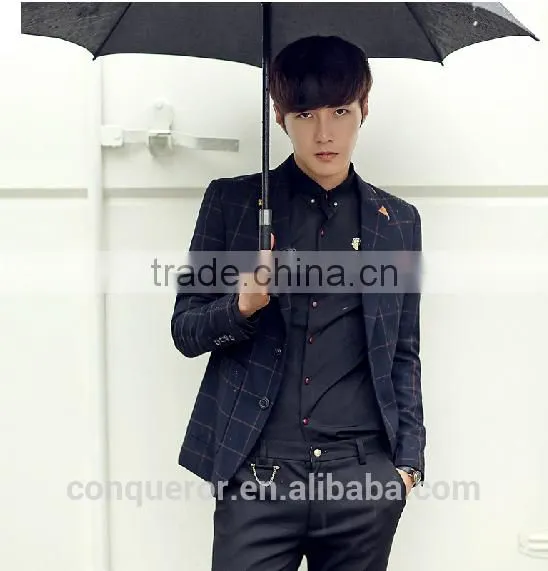 Grid Window Pane Man Suit.BSPL0638 photo-2