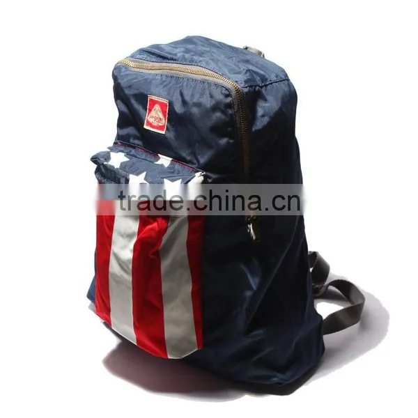 Folding Manufacturers China Blue Jean Backpack photo-3