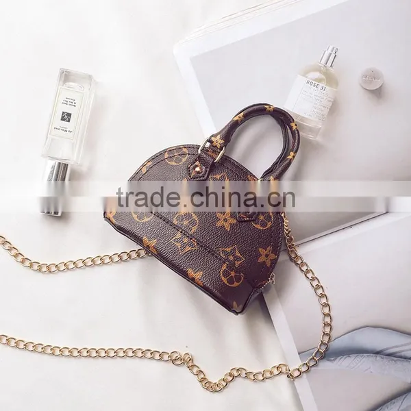 In Stock Cute Trendy Purse Children Fashion Kids School Book Bag Purse Popular Brown Girl photo-2