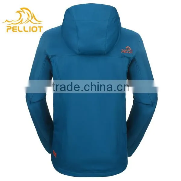 High Quality Oem Service Outdoor Softshell Jacket Custom Embroidered for Men photo-2
