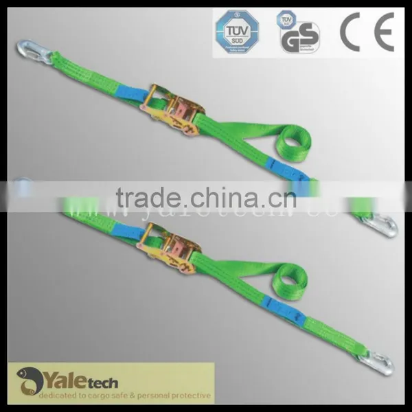 Towing Truck in Ratchet Tie Down Cam Buckle With Hooks and Rings Best photo-2
