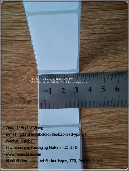 4*6 Zebra Blank Barcode Labels Made In China photo-4