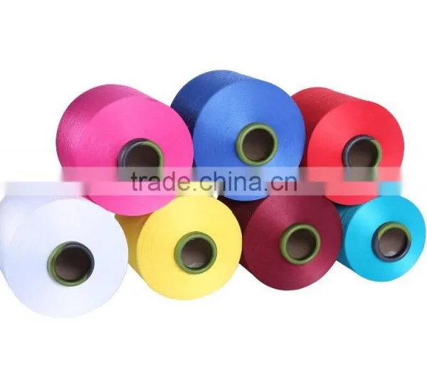 Colored Polyester Air Covered Spandex Yarn 2075 3075 4075