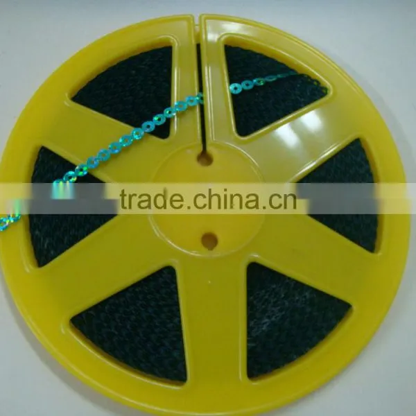 Sequin Embroidery Mesh Fabric Metal Packing Accessory Decorative Collar Stay