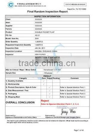 Inspection Guangzhou / Third Party Quality Control Services in Guangzhou and in Main Industrial Cities in China photo-2