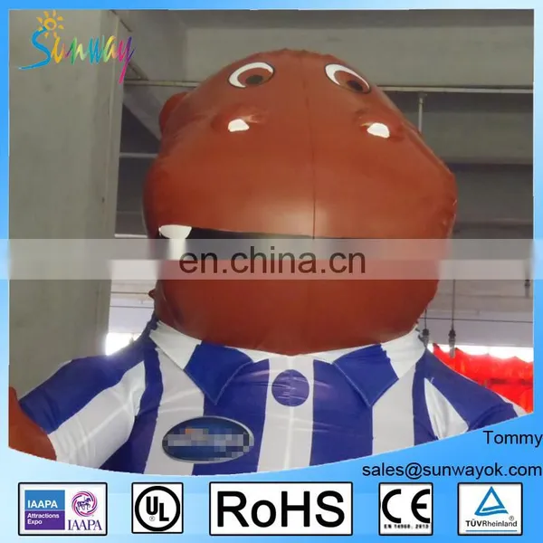 Sealed Airtight Inflatable Hippo Model photo-2