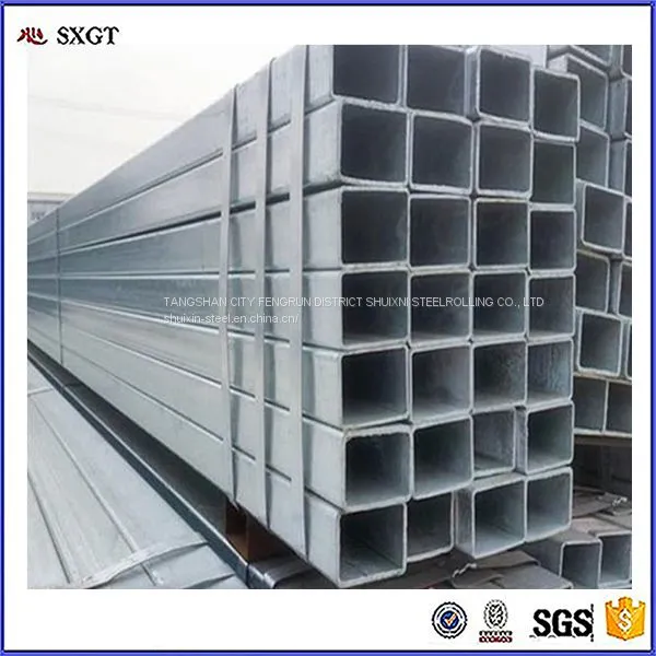Pre Galvanized Square Steel Pipe Steel Hollow Tube/square Hollow Box Section photo-4