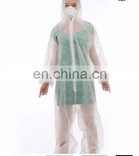 Disposable Non-woven PP Coverall With Elastic Wrists photo-3