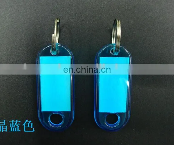 Keyring Plastic Luggage Tag photo-5