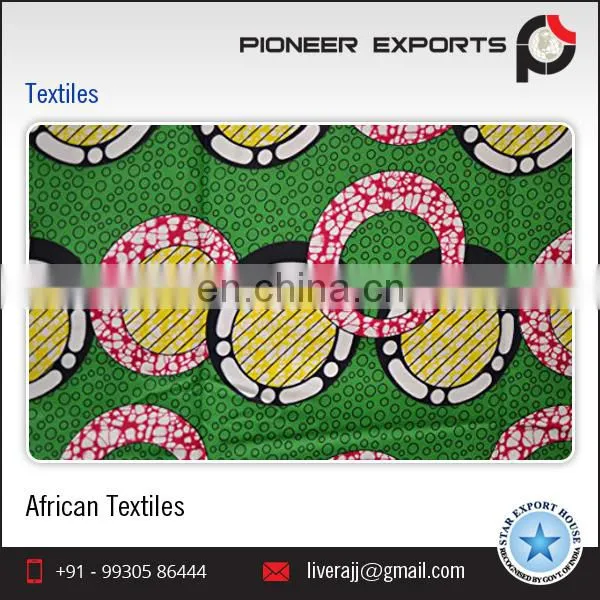 High Quality Garment Textile Fabric African Print Fabric photo-4
