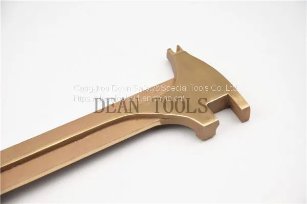 MULTIFUNCTIONAL BUNG WRENCH COPPER ALLOY NON SPARKING BERYLLIUM BRONZE HAND TOOLS photo-2