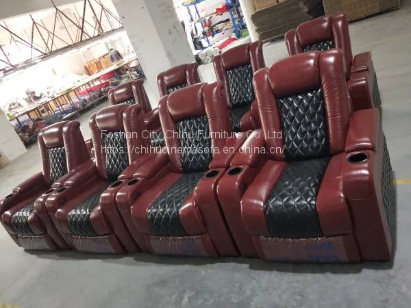 Electric Recliner Home Theatre Sofa photo-5
