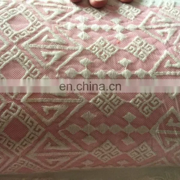 White Lace French Lace Materials India African Guipure Cotton Embroidery Lace for Wedding Dress photo-5