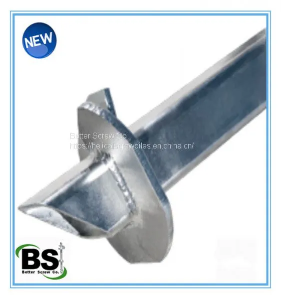 Heavy Duty Foundation Square Shaft Helical Tube photo-2