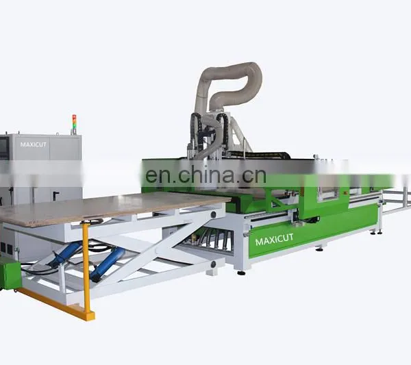 Israel Hot Sale Furniture Drilling Cnc Router 1200*1200 Cabinet Making Auto Feeding photo-2
