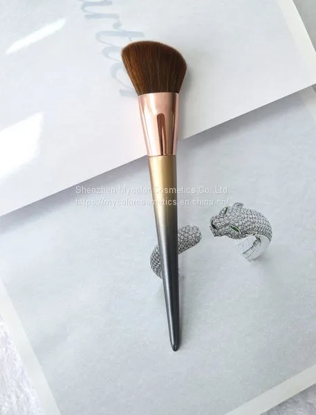 OEM Customized Makeup Brush Contouring Brush Foundation Brush Powder Brush Blush Brush Gradient photo-4