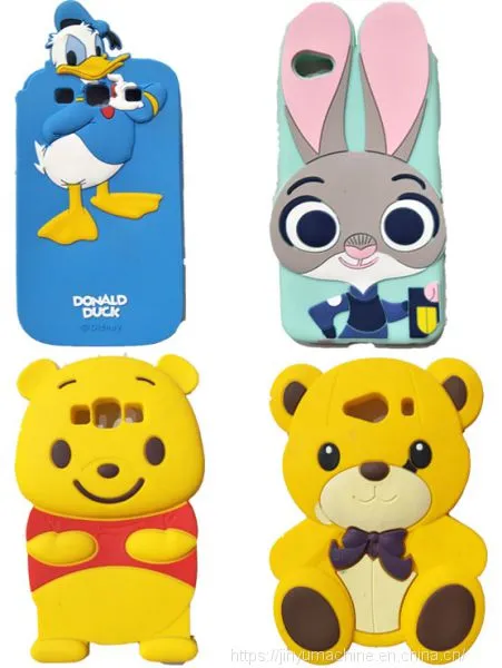 Color Silicone Phone Cover Case Making Manufacturing Machine photo-2