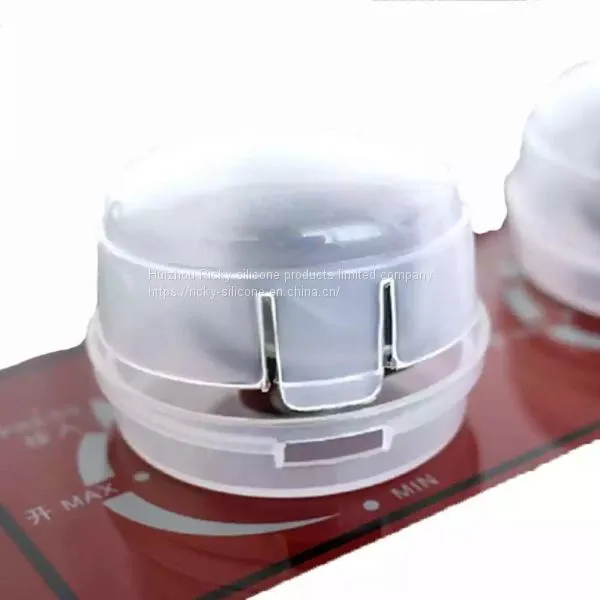 Clear Safety Stove And Oven Knob Cover Gas Stove Locks Home Kitchen Protection for Baby Kids Wholesale photo-5