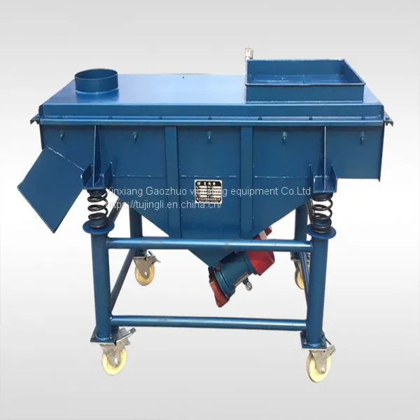 Large Capacity 304 Stainless Steel 3 Decks Linear Vibrating Filter Screen Machine for Seeds Sorting photo-3