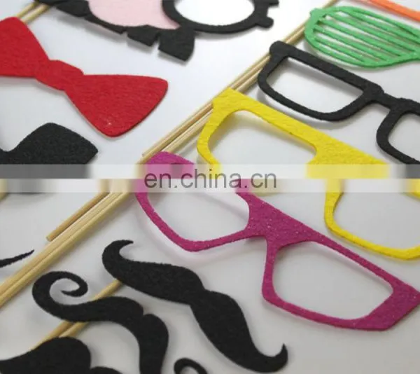 Customized Polyester Felt Photo Booth Props With Lots of Shapes photo-4