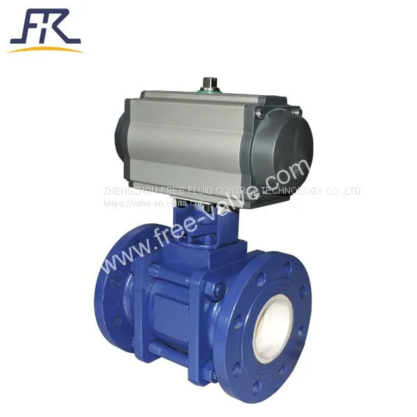 Q641TC A105 WCB Double Flanged Ceramic Seat Ball Valve photo-4