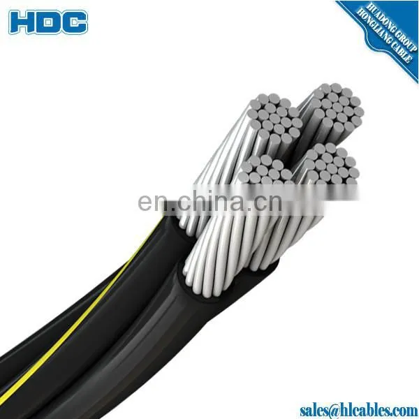 11kv 33kv Xlpe Twisted Overhead Insulated Triplex Service Drop Abc Cable Price List Abc Cable Sizes photo-3