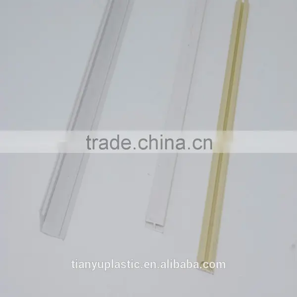 Rubber Protective Strips/clear Pvc Strip /extrusion Plastic Profile photo-2