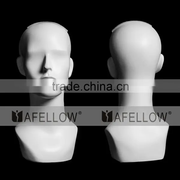 Abstract Fiberglass Men Head Mannequin H1110 photo-4