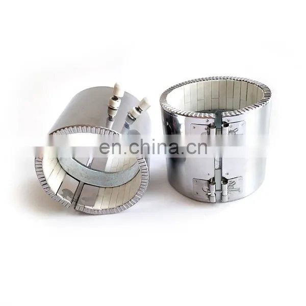 220v 200w 300w 400w Industrial Electric Extruder Barrel 800 Celsius Ceramic Heater With Spring photo-6